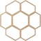 Ekena Millwork Florin Wood Fretwork Pierced Ceiling Medallion, Alder, 22"OD x 7 3/4"ID x 3/8"T CMWP22X22X0375FOAL - alternate 5